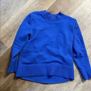 Banana Republic Vibrant Blue Crew Neck Sweater